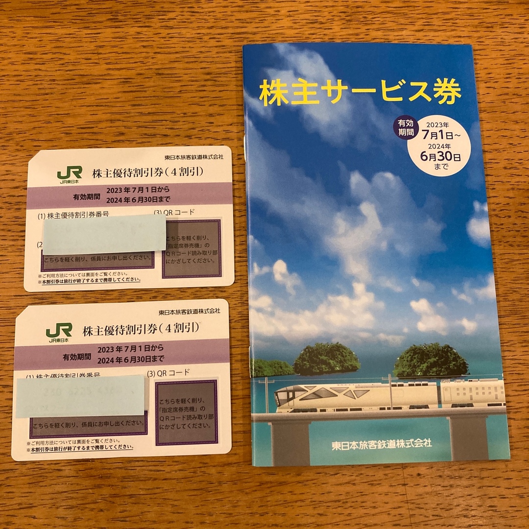 JR東日本旅客鉄道株式会社　株主優待割引券