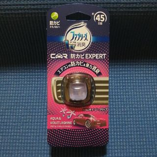 ピーアンドジー(P&G)のファブリーズ　車用　ダブル消臭　４５日間　アクア&バイオレットジャスミン(車内アクセサリ)