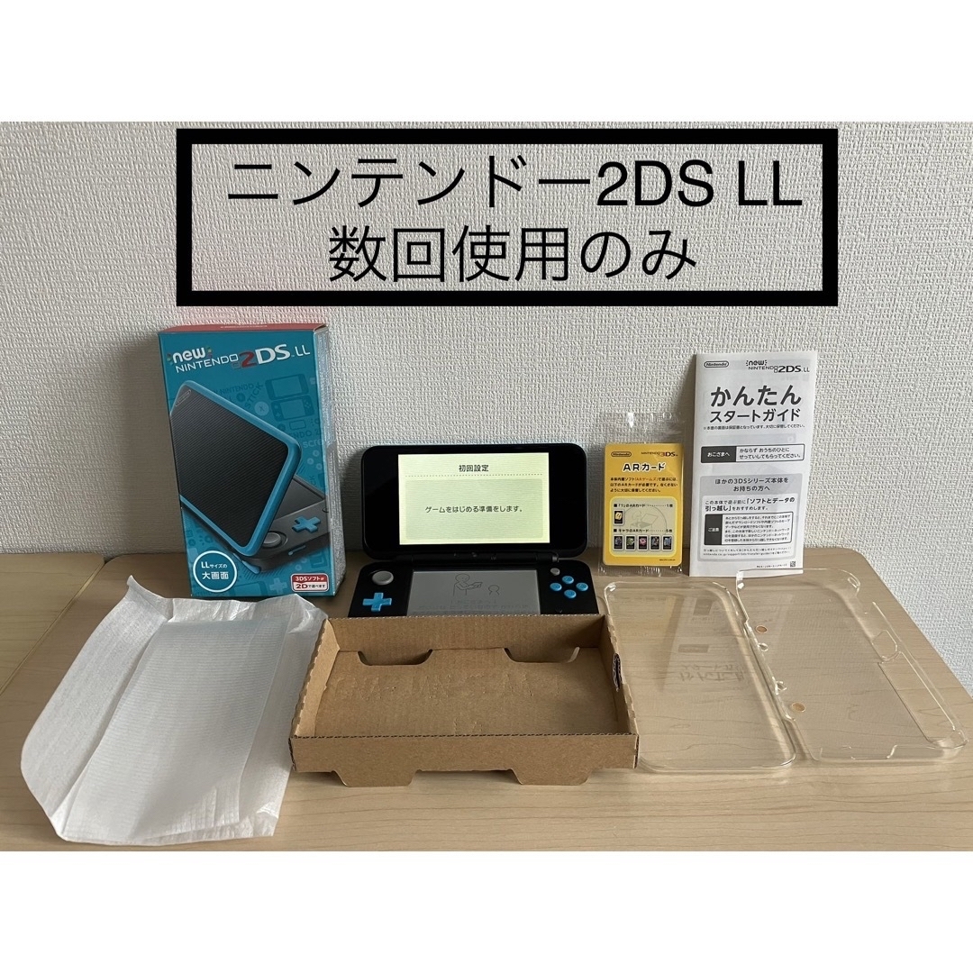 数回使用のみ 任天堂 Nintendo Newニンテンドー2DS LL 本体 - 携帯用 ...