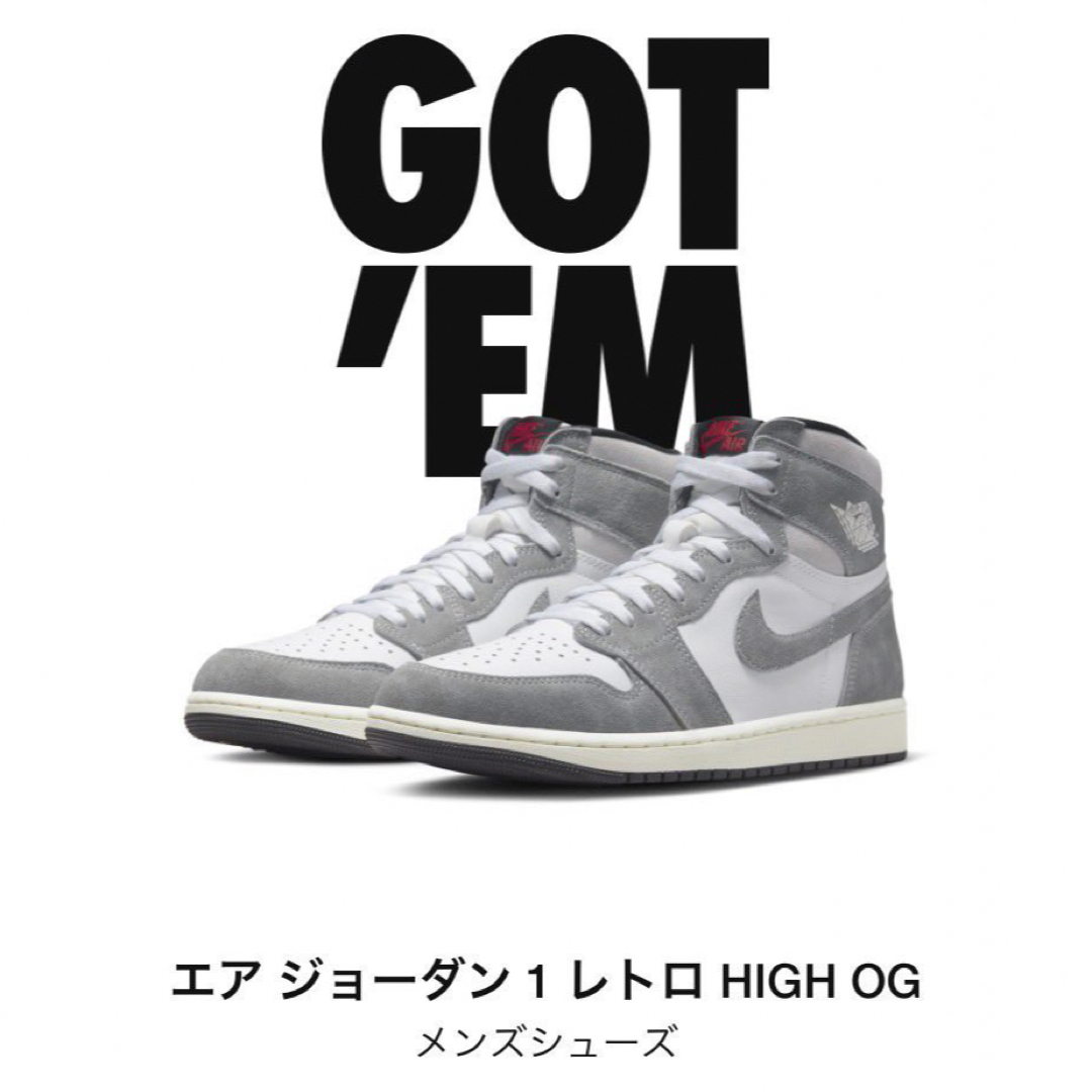 スニーカーNIKE air jordan1 high OG 28