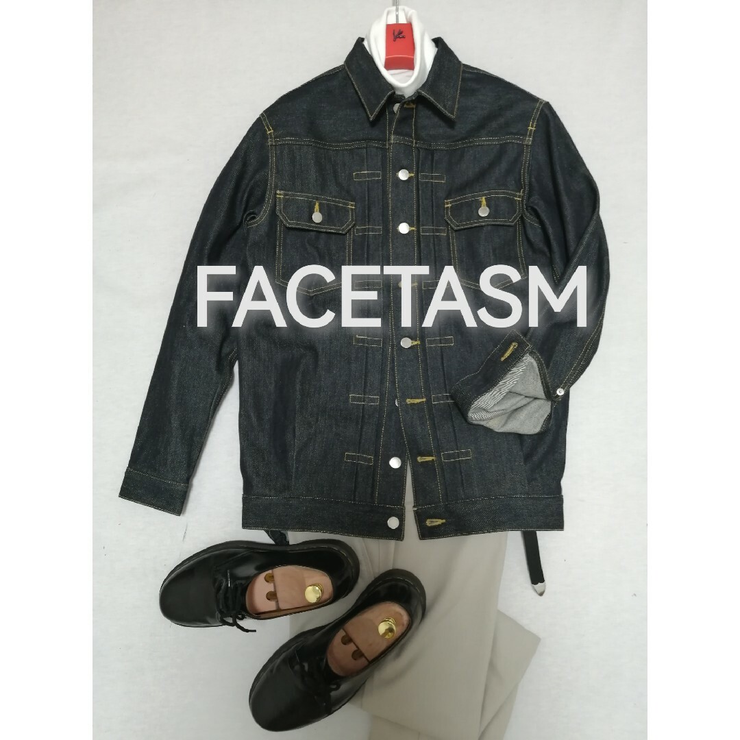 カラー●美品・メンズ●【FACETASM ファセッタズム】デニムジャケット　1