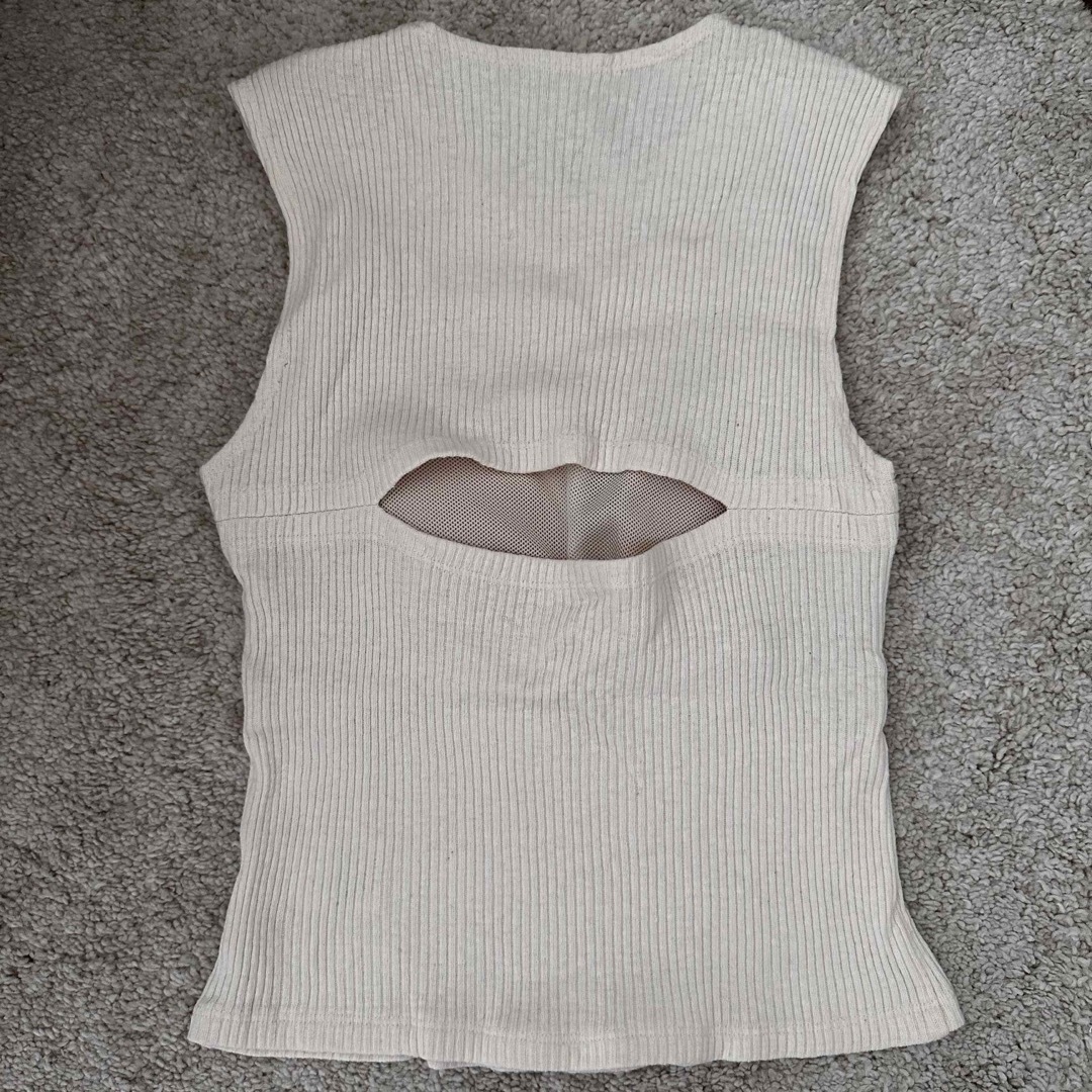 ［leinwande］Recycle Cotton Sleeveless Top レディースのトップス(カットソー(半袖/袖なし))の商品写真