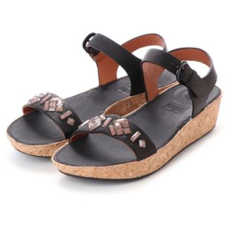 フィットフロップ(fitflop)のフィットフロップ ／ コルクソール サンダル　　 バックストラップ付 US6(サンダル)