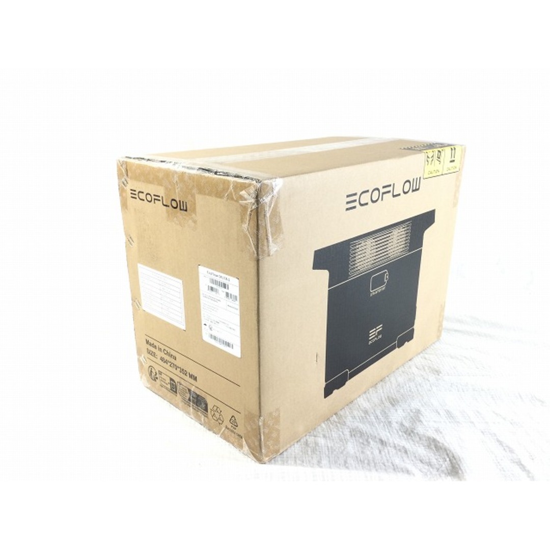 ☆未使用品☆ ECOFLOW エコフロー ポータブル電源 EFD330 DELTA2/デルタ MAX出力1500W 家庭用 蓄電池 発電機 69044