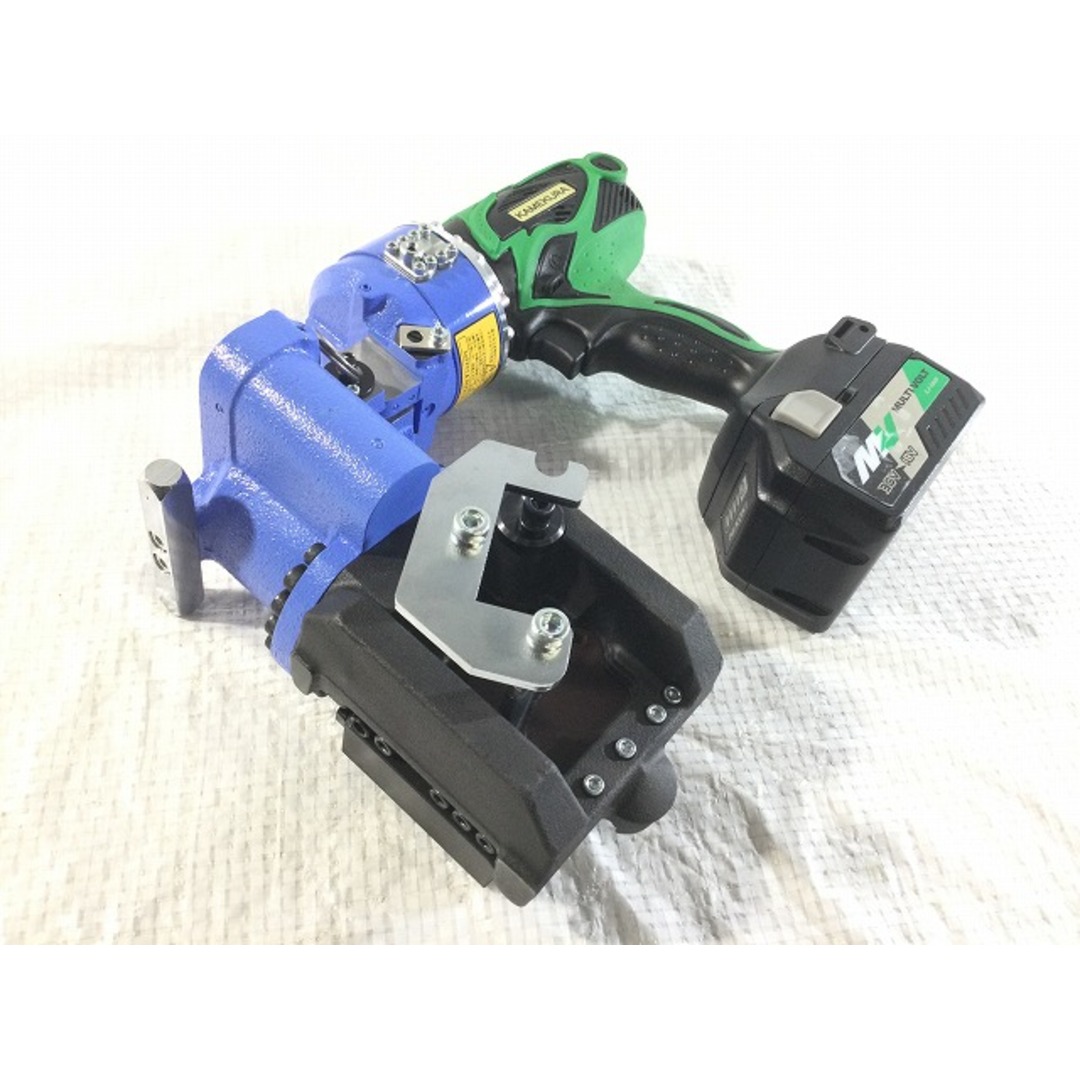 ☆極美品☆ KAMEKURA 亀倉精機 18V チャンネルレールカッター M-40LB
