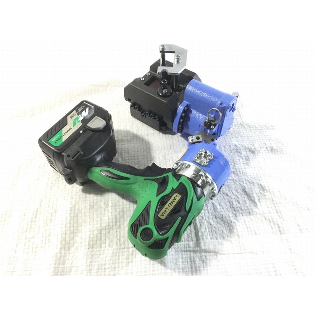 ☆極美品☆ KAMEKURA 亀倉精機 18V チャンネルレールカッター M-40LB
