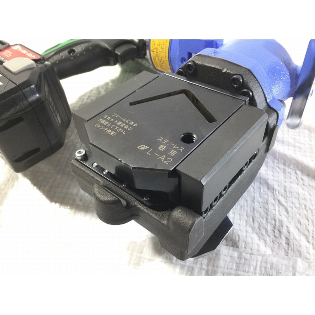 ☆極美品☆ KAMEKURA 亀倉精機 18V チャンネルレールカッター M-40LB