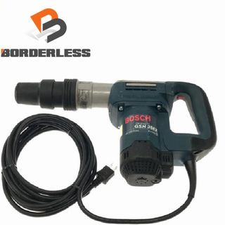 ボッシュ(BOSCH)の☆中古品☆BOSCH ボッシュ 100V 破つりハンマー GSH388X 六角軸 電動ハンマー コンクリートブレーカー はつり機 斫り機 74311(工具)