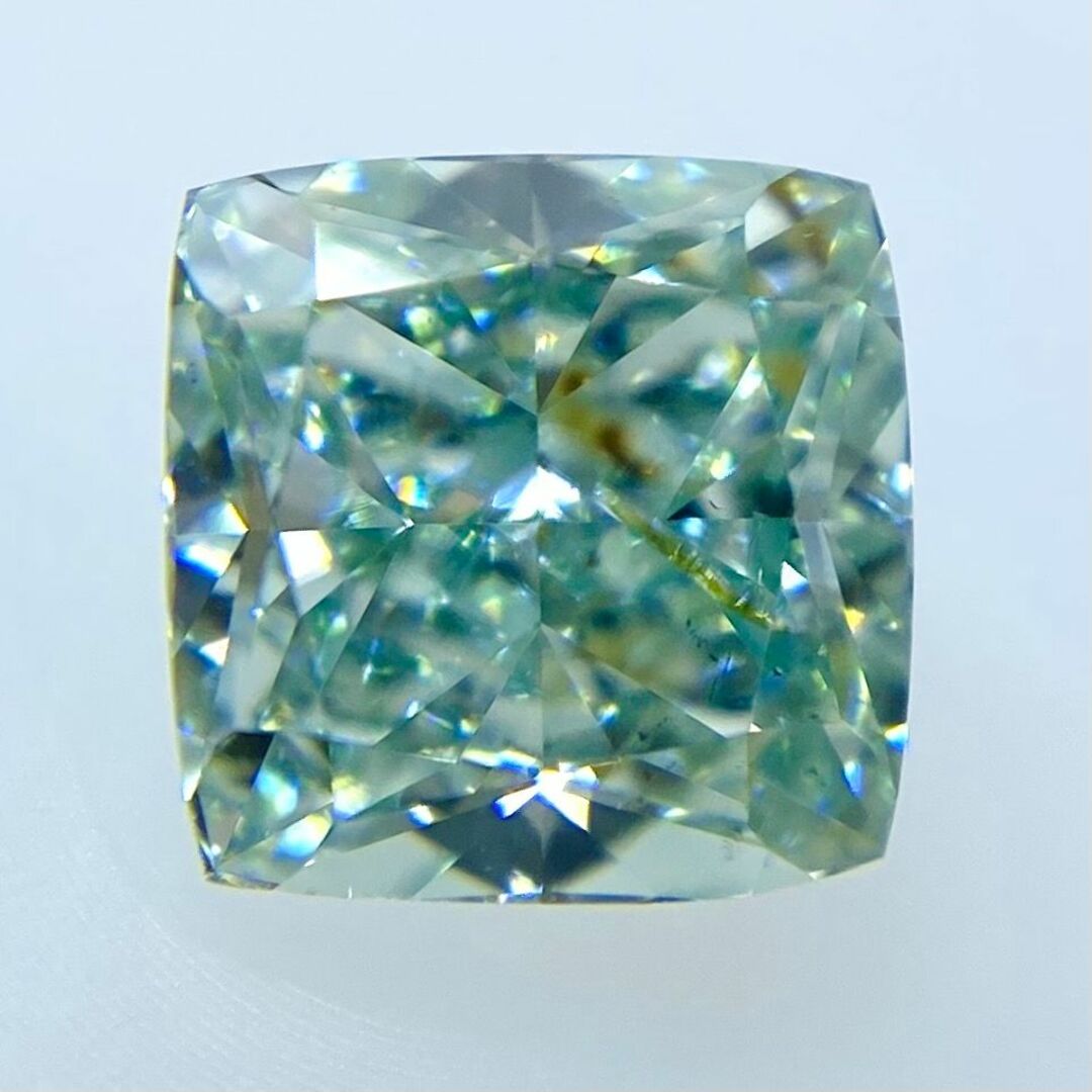 FANCY INTENSE BLUE GREEN 0.848ct X レディースのアクセサリー(その他)の商品写真