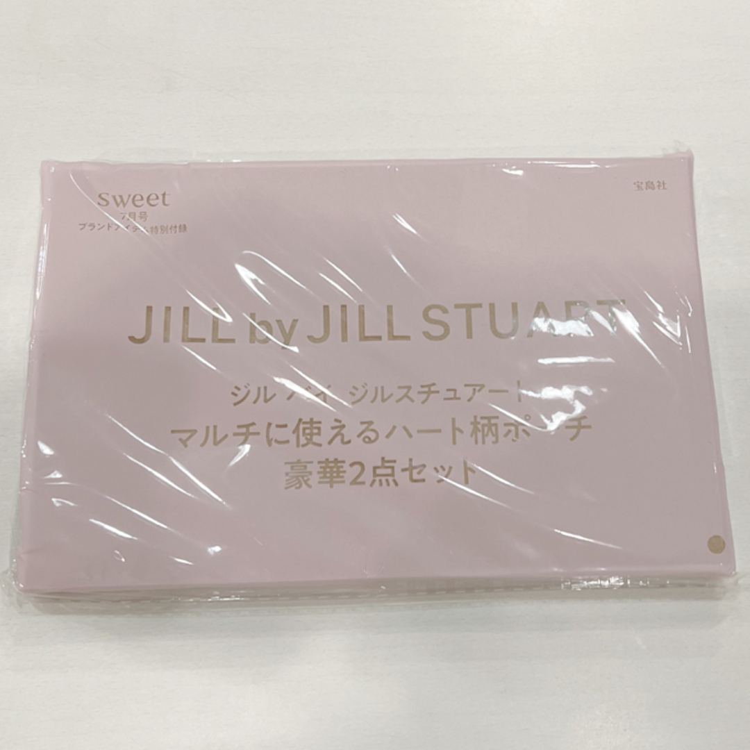 JILL by JILLSTUART(ジルバイジルスチュアート)のsweet (スウィート) 付録　JILL BY JILLSTUART ポーチ エンタメ/ホビーの雑誌(その他)の商品写真