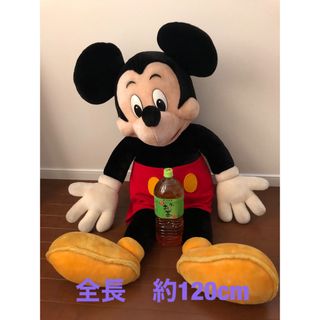 ディズニー(Disney)のミッキーマウス　ぬいぐるみ　特大サイズ約120cm(ぬいぐるみ)