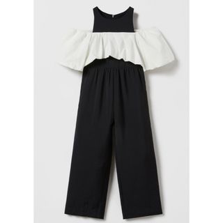 ザラキッズ(ZARA KIDS)の【ZARA KIDS】コントラスト カットアウト ジャンプスーツ(ワンピース)