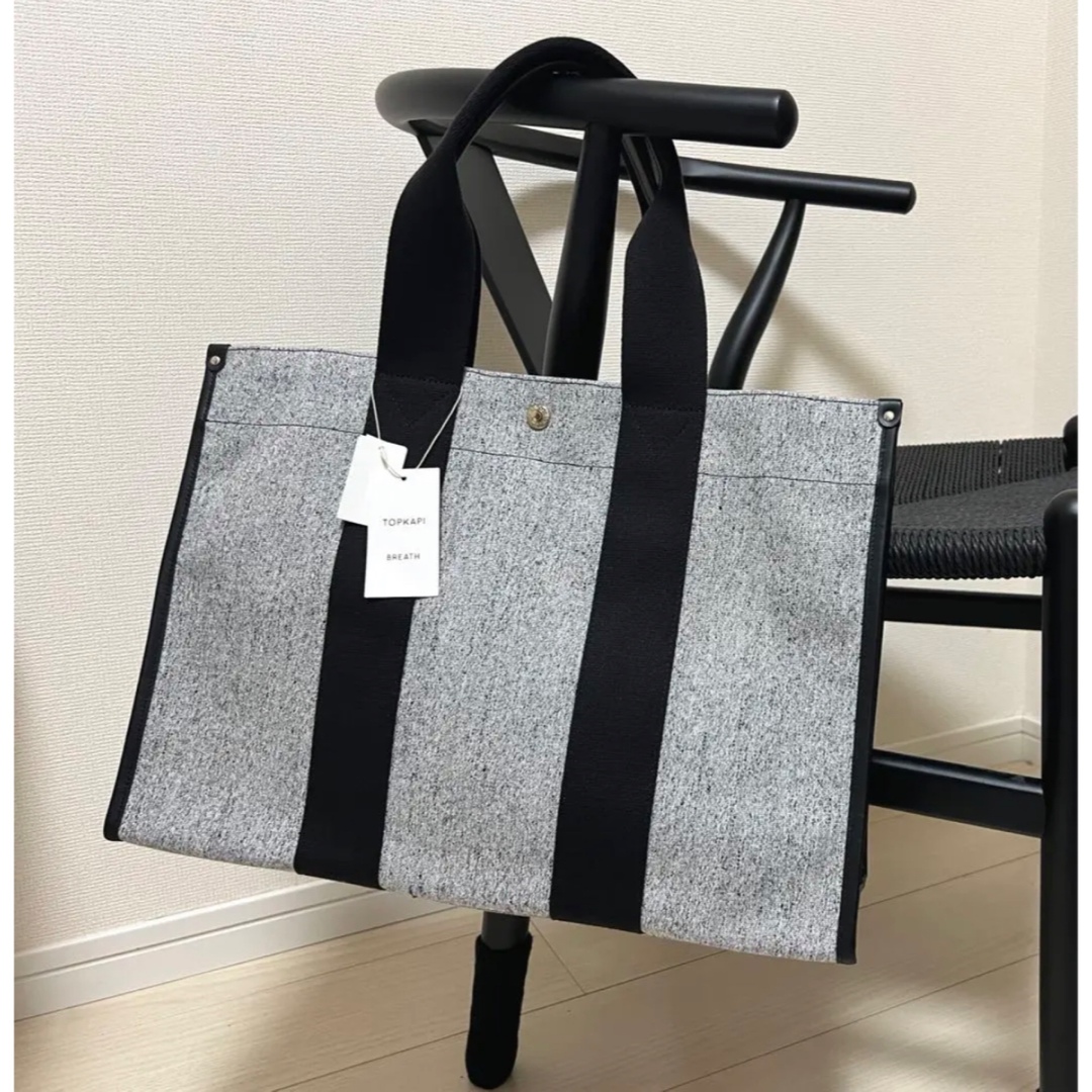 TOPKAPI - TOPKAPI BREATH 新品コットンキャンバス2WAYトートバッグ