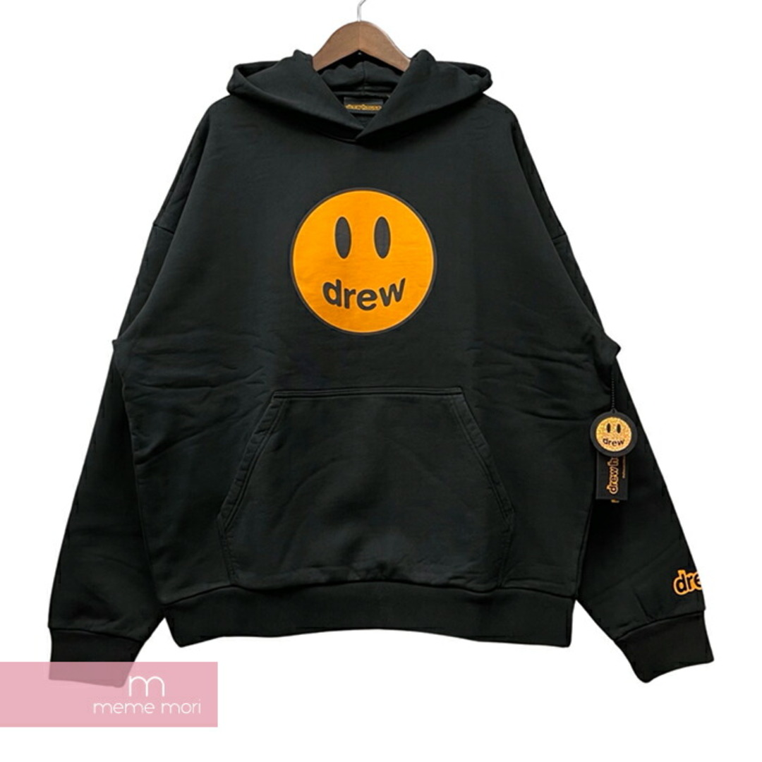 Drew House 2022AW Mascot Hoodie ドリューハウス マスコットフーディ プルオーバーパーカー スマイリープリント ブラック サイズS【230627】【新古品】【me04】