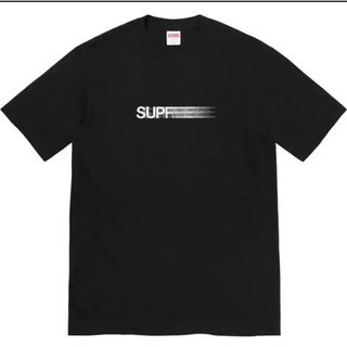 シュプリーム(Supreme)のSupreme motion logo tee 黒　M(Tシャツ/カットソー(半袖/袖なし))