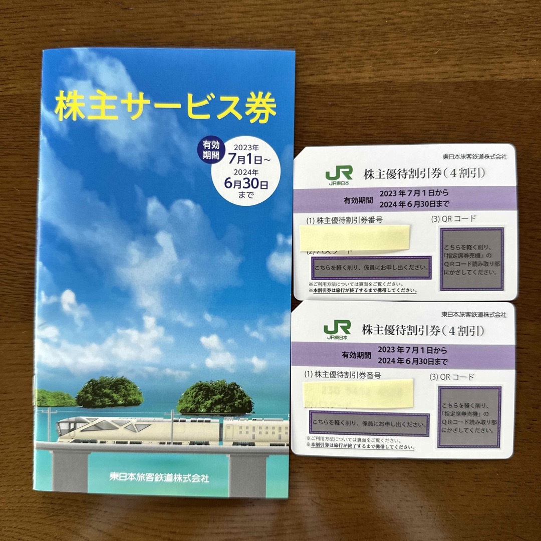 JR東日本株主優待割引券