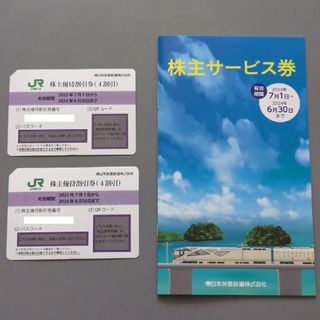 ジェイアール(JR)のJR東日本　株主優待　割引券2枚(その他)