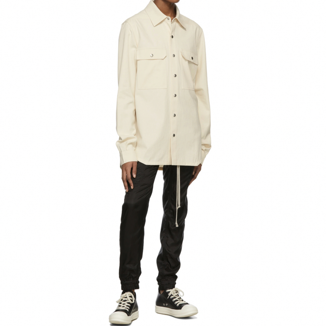 新品未使用 RICK OWENS 22SS OUTERSHIRT NATURAL