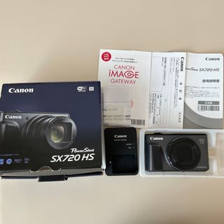 Canon - Canon PowerShot SX720 HS BK//箱あり//SD付きの通販 by amo's