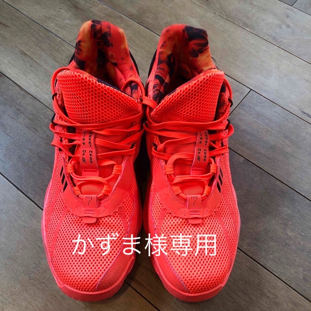 dame7 デイム7 アディダスadidasバスケット 30cm