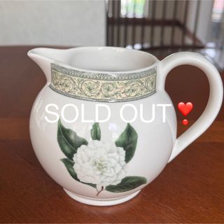 ウェッジウッド(WEDGWOOD)の【レア美品】英国　王立園芸協会★アップルビーコレクション★ミルクジャグ(食器)