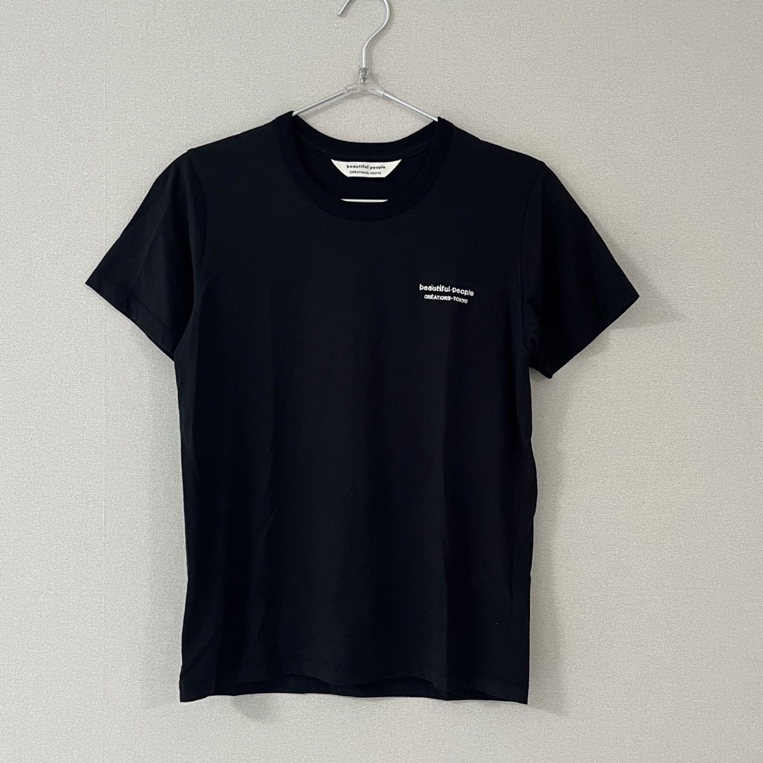 【最終値下げ】beautiful people Tシャツ ブラック