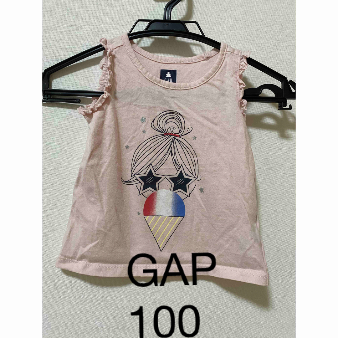 GAP(ギャップ)の二点セット キッズ/ベビー/マタニティのキッズ服女の子用(90cm~)(Tシャツ/カットソー)の商品写真