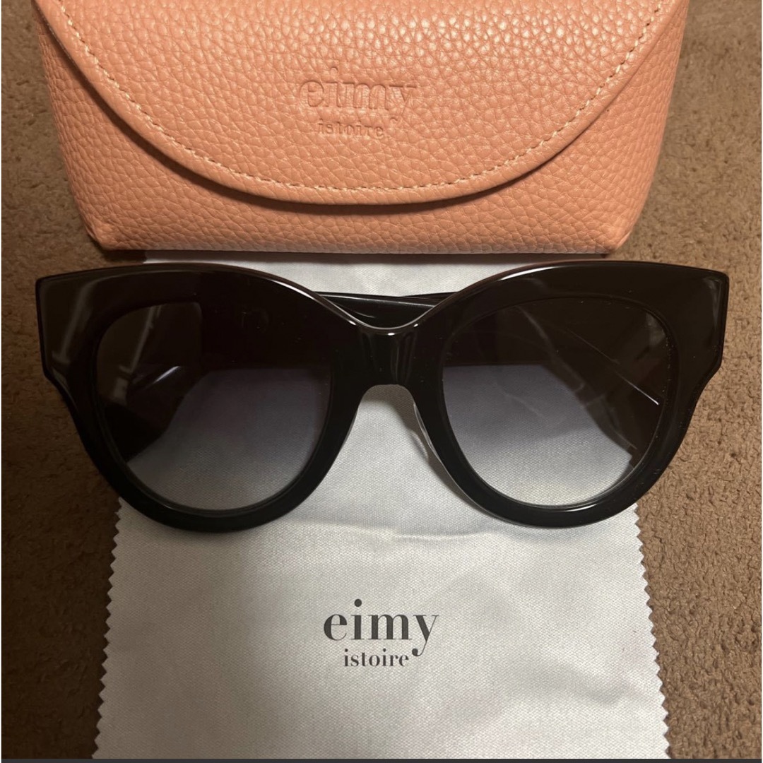 eimy istoire(エイミーイストワール)のeimy ES Logo Sunglasses レディースのファッション小物(サングラス/メガネ)の商品写真