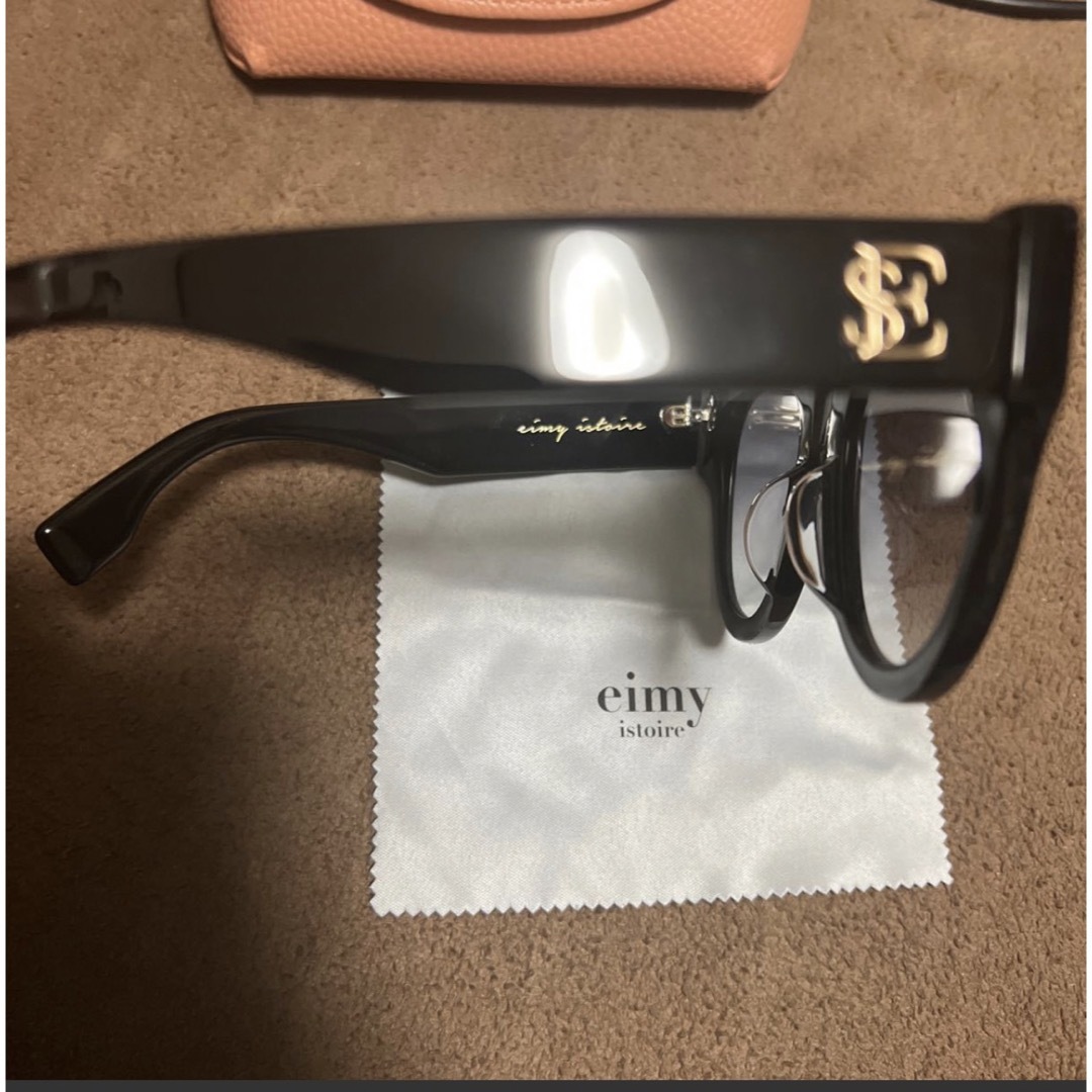 eimy istoire(エイミーイストワール)のeimy ES Logo Sunglasses レディースのファッション小物(サングラス/メガネ)の商品写真