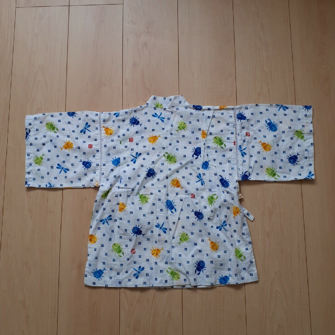 mikihouse(ミキハウス)の[120]ミキハウス甚平 キッズ/ベビー/マタニティのキッズ服男の子用(90cm~)(甚平/浴衣)の商品写真