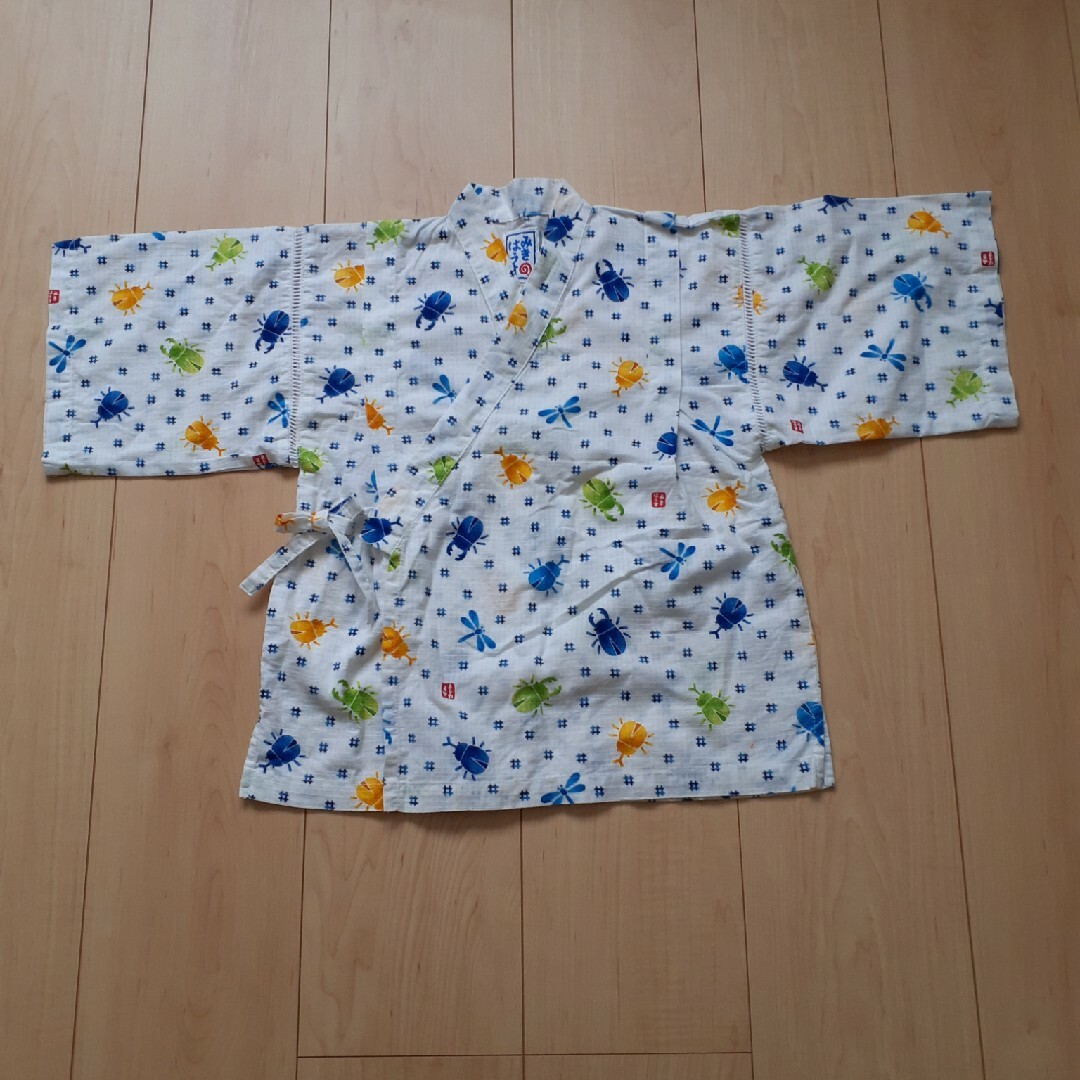 mikihouse(ミキハウス)の[120]ミキハウス甚平 キッズ/ベビー/マタニティのキッズ服男の子用(90cm~)(甚平/浴衣)の商品写真