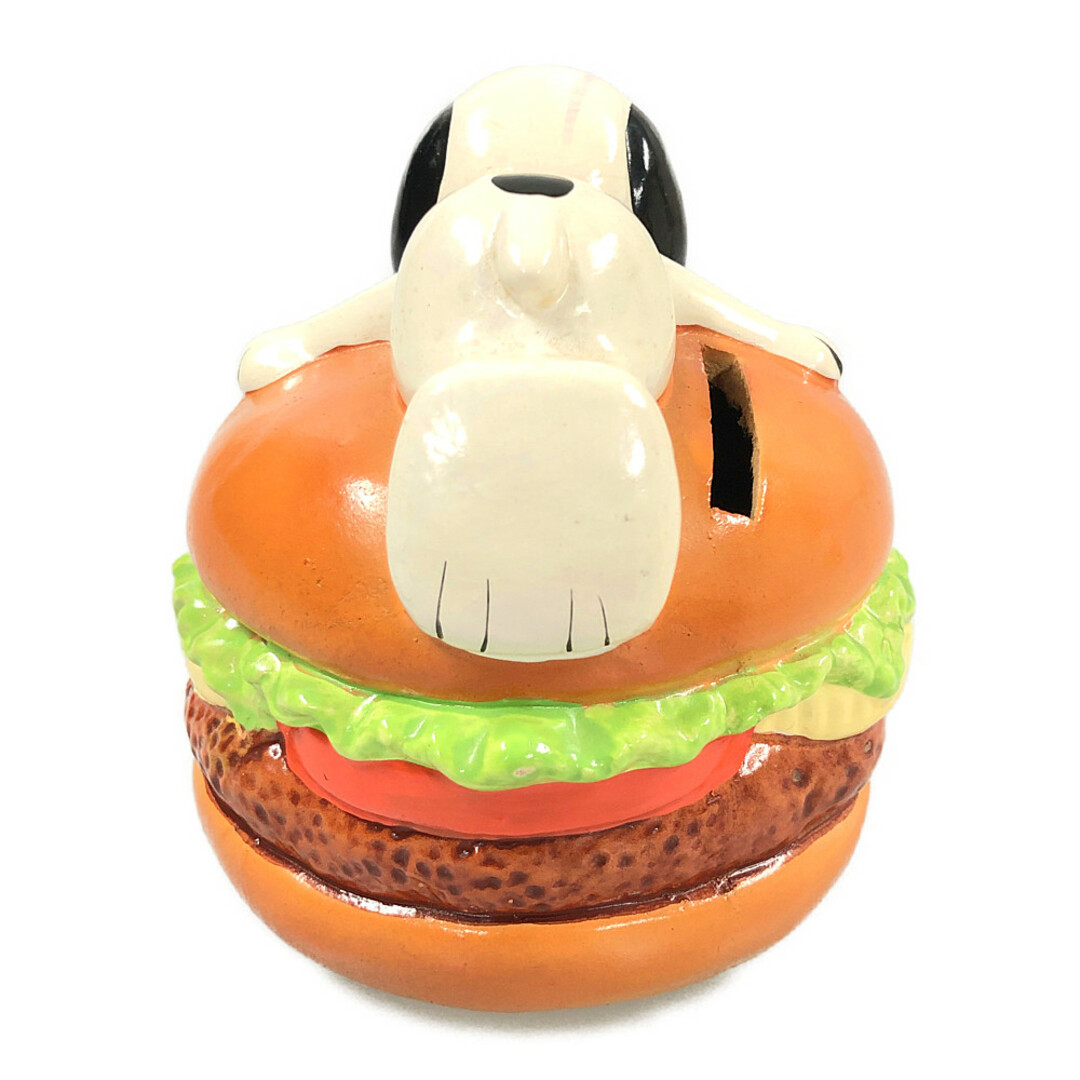 SNOOPY(スヌーピー)のSNOOPY スヌーピー ヴィンテージ ハンバーガー コインバンク 貯金箱 陶器製  正規品 / 29209 メンズのファッション小物(その他)の商品写真