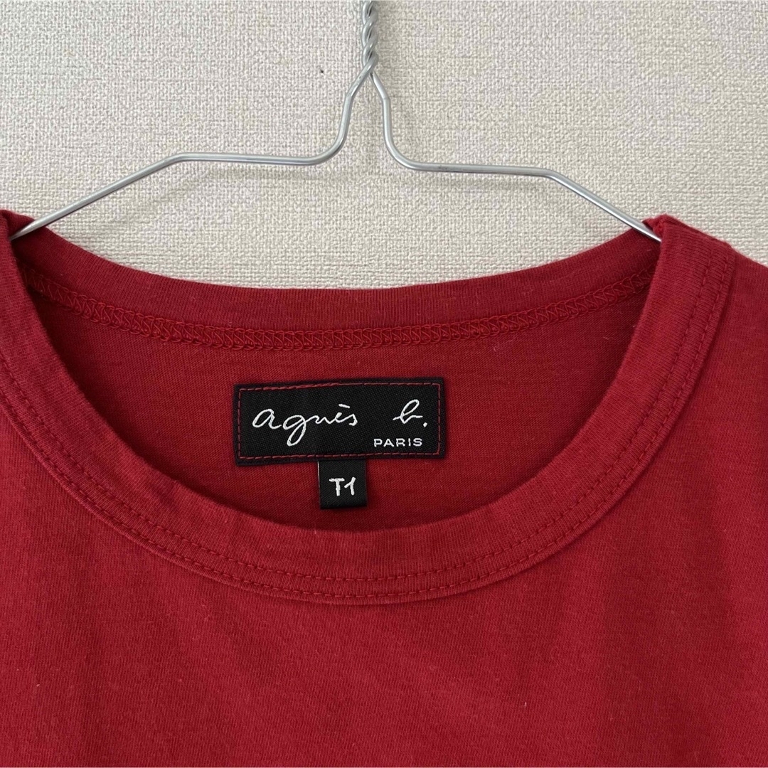 agnes b.(アニエスベー)の【最終値下げ】agnes b (アニエス・ベー) Tシャツ 星 スタープリント レディースのトップス(Tシャツ(半袖/袖なし))の商品写真