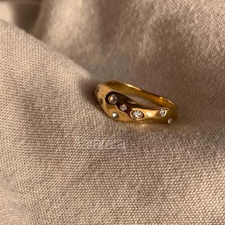 ●stainless Czhalfeternity ring●金属アレルギー対応(リング(指輪))