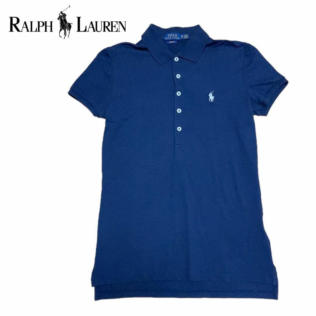 POLO RALPH LAUREN(ポロラルフローレン)のPOLO RALPH LAUREN ラルフローレン　ポロシャツ 定番　ネイビー レディースのトップス(ポロシャツ)の商品写真