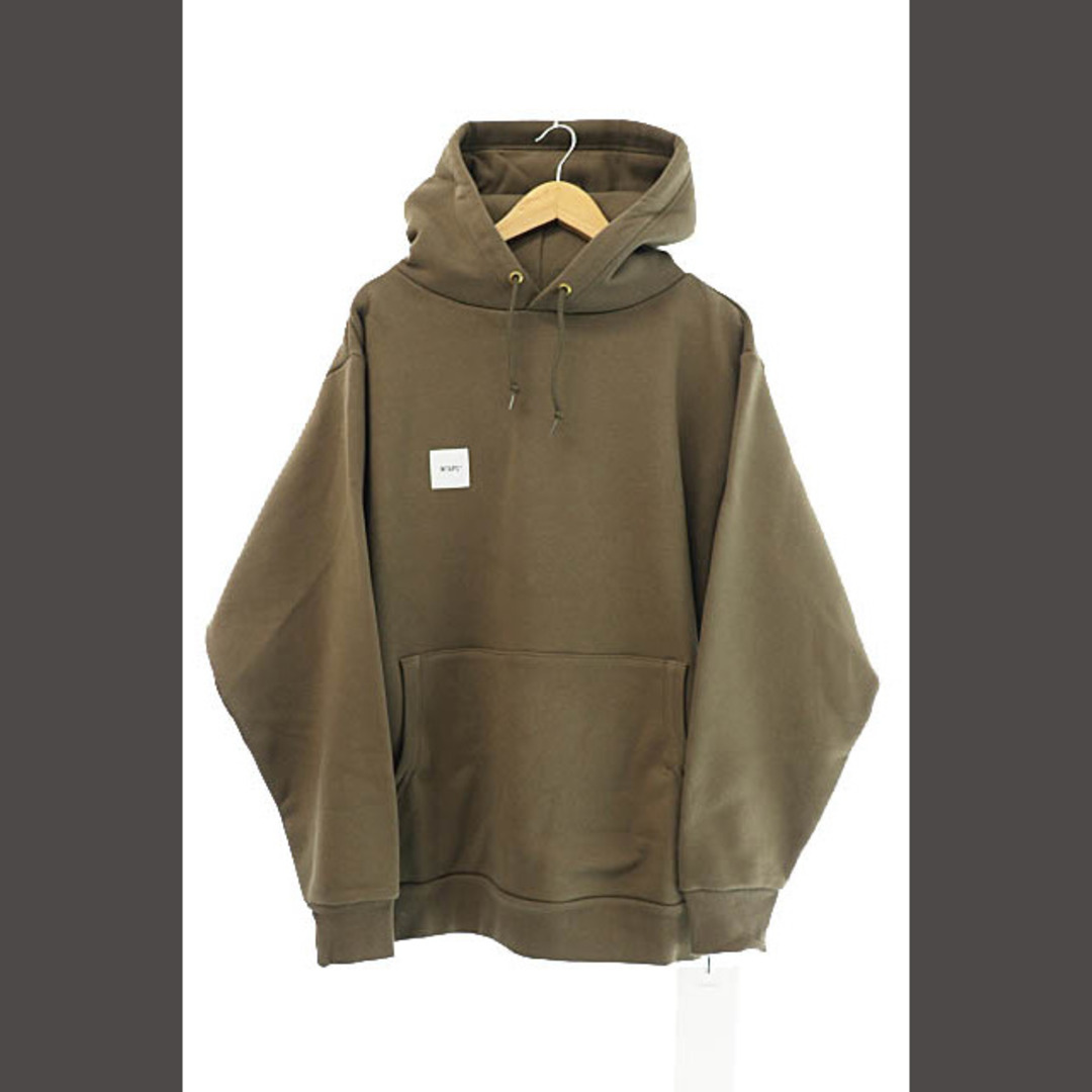 良質 ダブルタップス WTAPS 20AW ホームベース パーカー 02 オリーブ メンズ