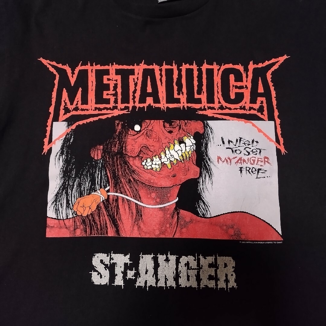 FEAR OF GOD(フィアオブゴッド)の希少 レア METALLICA　メタリカ Tシャツ PUSHEAD　パスヘッド メンズのトップス(Tシャツ/カットソー(半袖/袖なし))の商品写真