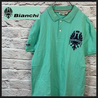 ビアンキ(Bianchi)のBianchi Tシャツ　ポロシャツ メンズ　レディース　[ M ](ポロシャツ)