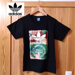 アディダス(adidas)のadidas アディダスＴシャツ レディース M(Tシャツ(半袖/袖なし))