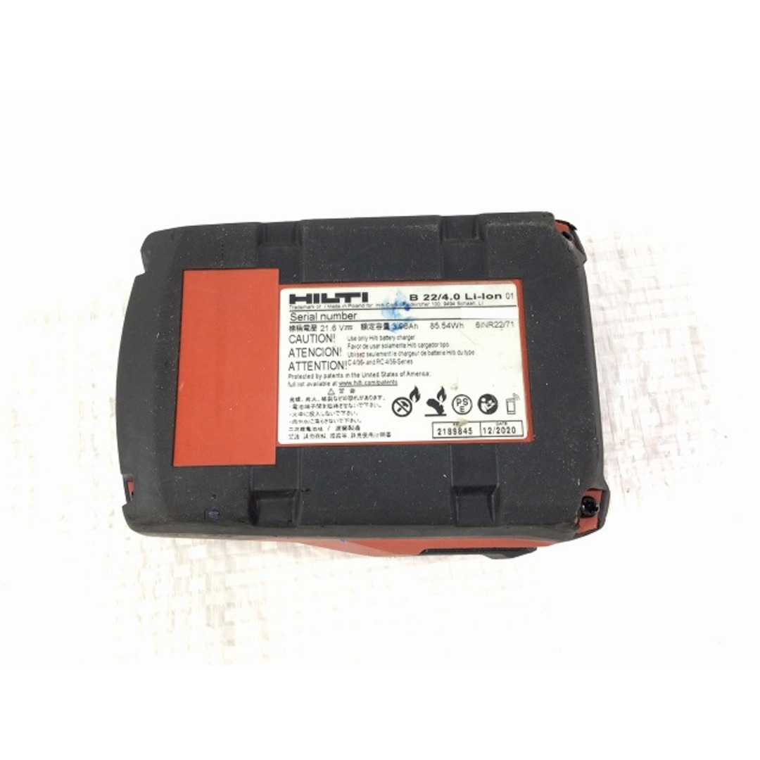 ☆中古品☆HILTI ヒルティ 充電式ロータリーハンマドリル TE6 ☆中古品☆HILTI ヒルティ 充電式ロータリーハンマドリル TE6