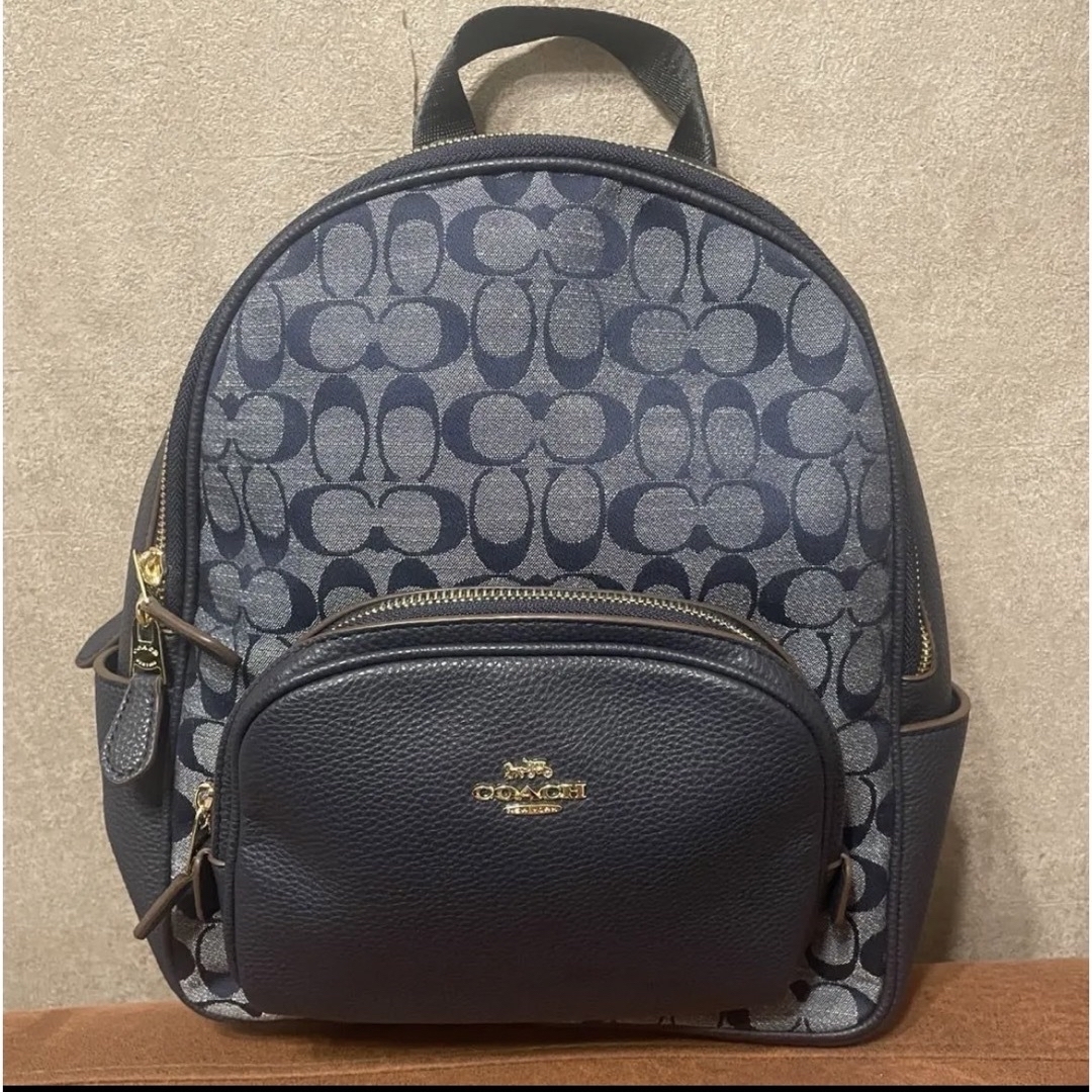 新品未使用】 COACH コーチ リュック バックパック C5671 ブルー-