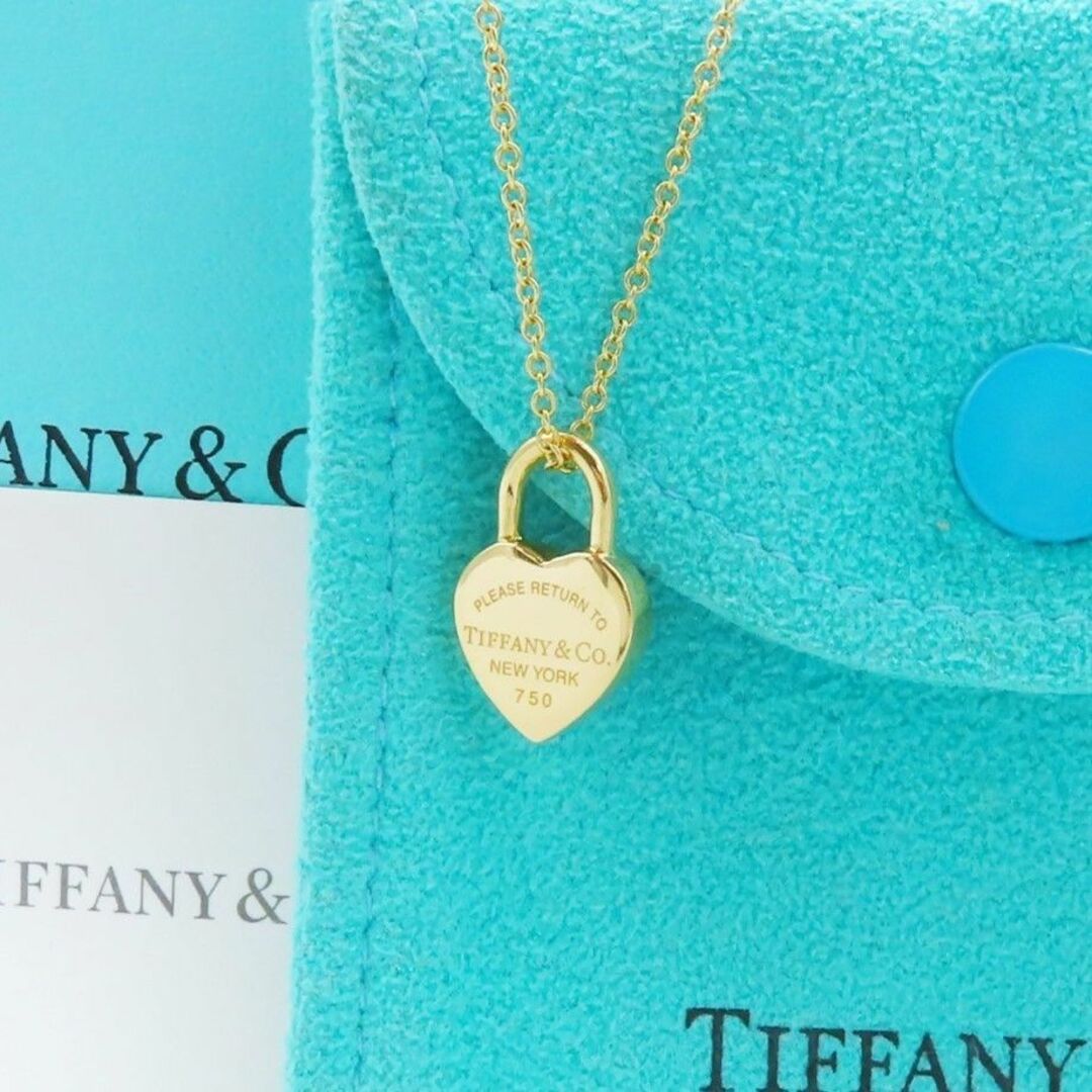 Tiffany & Co.(ティファニー)のティファニー リターントゥ ハート ロック ゴールド ネックレス MW40 レディースのアクセサリー(ネックレス)の商品写真