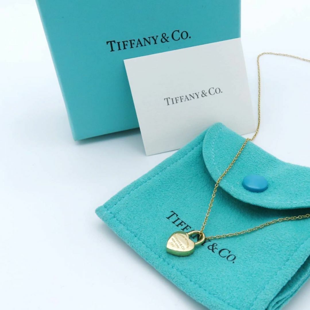 Tiffany & Co.(ティファニー)のティファニー リターントゥ ハート ロック ゴールド ネックレス MW40 レディースのアクセサリー(ネックレス)の商品写真