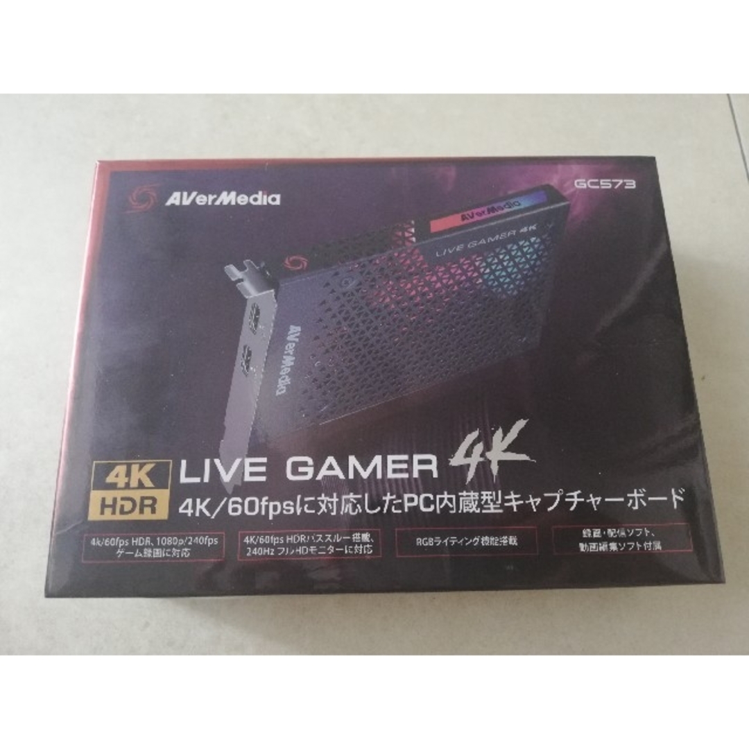 PC/タブレットAVerMedia Live Gamer 4K GC573