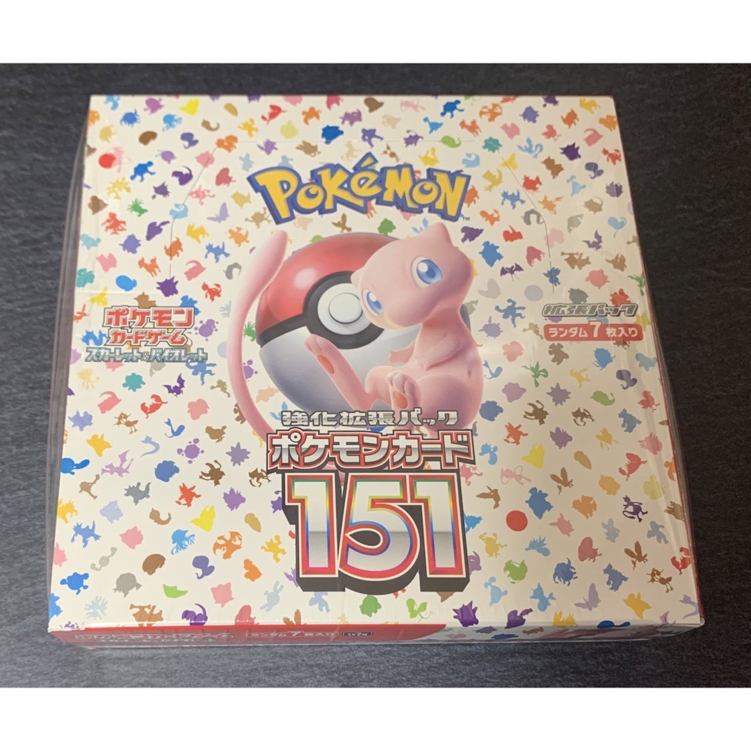 ポケモンカード　151 1BOX シュリンク付き　ボックス