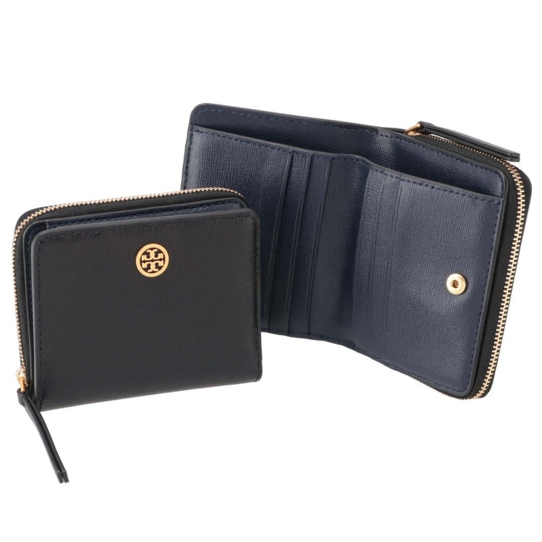 TORY BURCH　二つ折り財布　黒