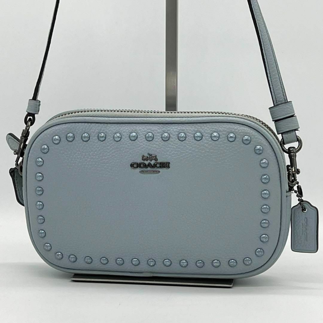 ✨️美品✨️COACH ラッカー リベット ショルダーバッグ カメラバッグ ...