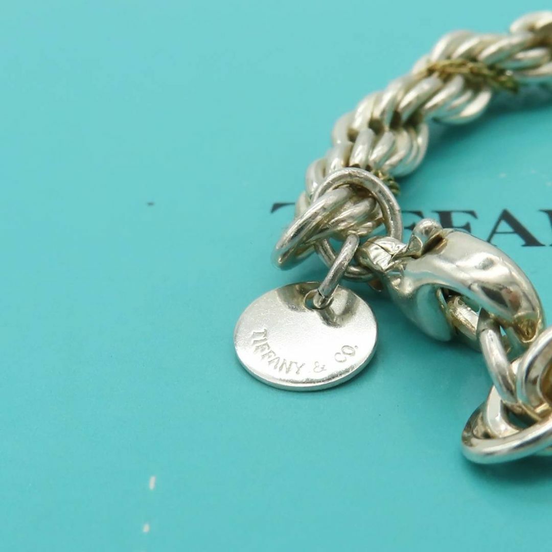 【極美品】Tiffany \u0026 Co. ツイスト　ブレスレット　シルバー　チェーン