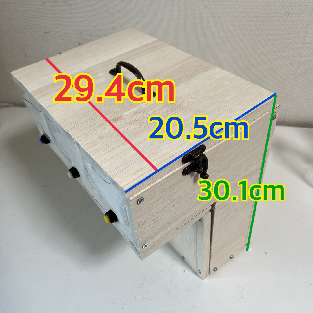 [ハンドメイド]4:DIY コンパクト　ドリンクバー　試作品  9V電池付き 2