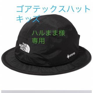 ザノースフェイス(THE NORTH FACE)のノースフェイス　キッズ　ゴアテックスハット　帽子　ブラック(帽子)